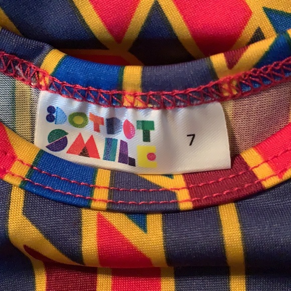 DotDotSmile maxi dress, EUC, girls sz 7 - Picture 3 of 4